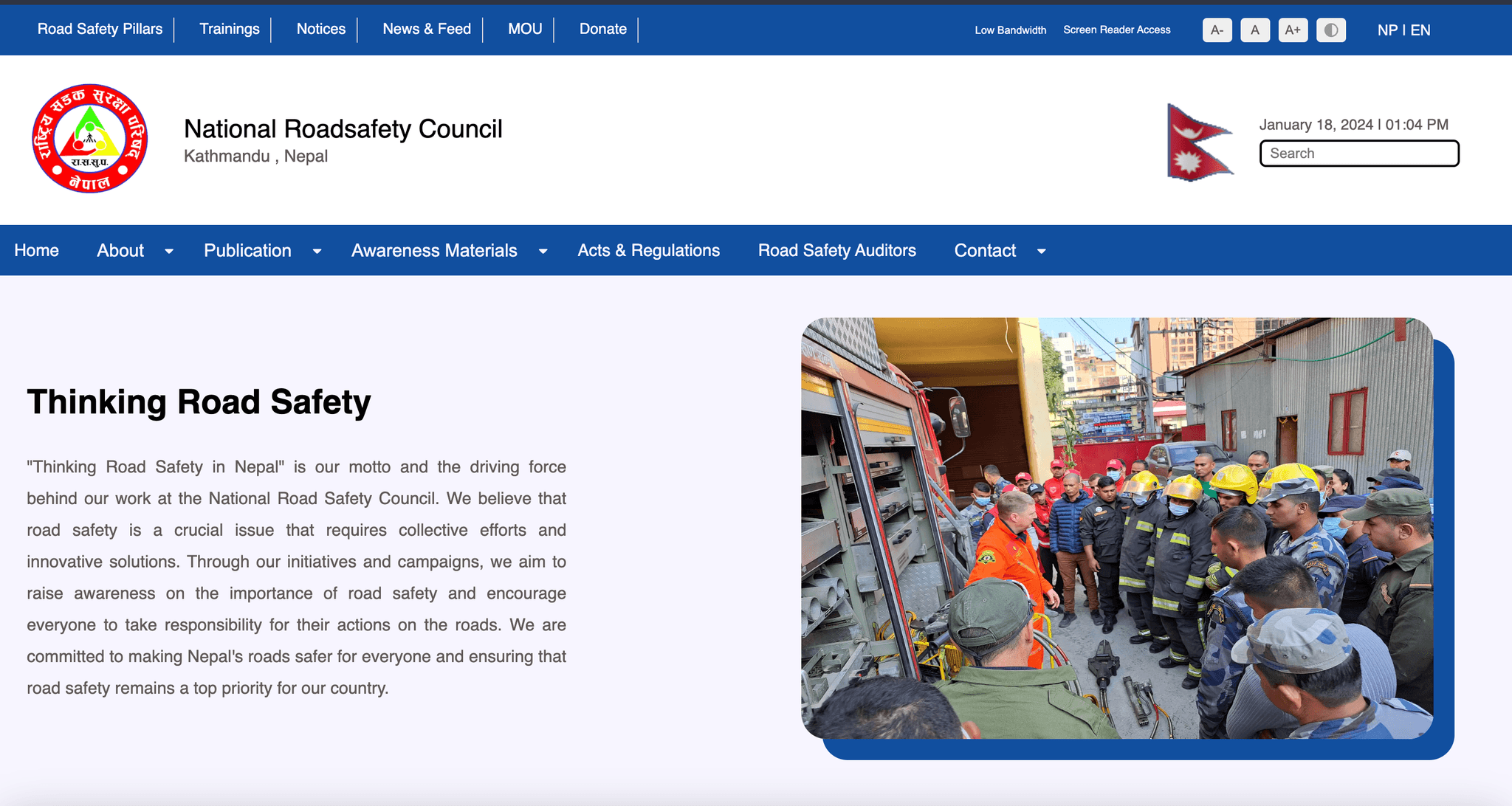 Nepal Road Safety Council 's thumnail